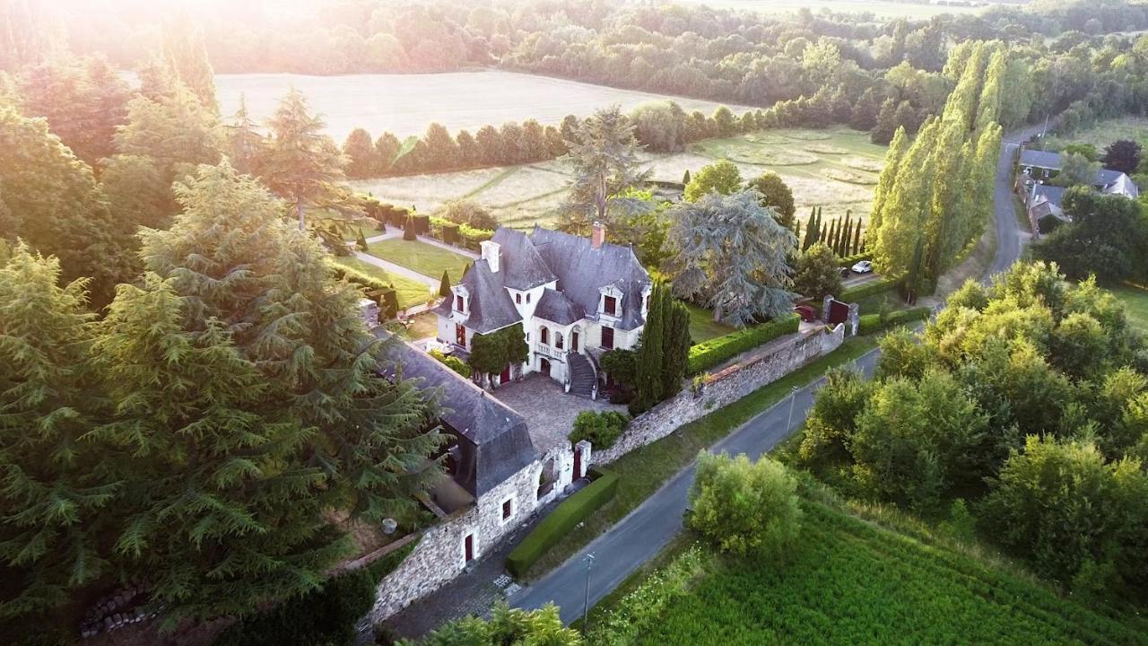 Manoir De La Groye Hotel Saint-Saturnin-sur-Loire ภายนอก รูปภาพ