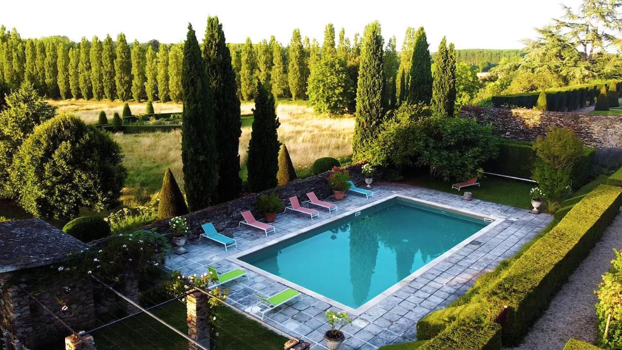 Manoir De La Groye Hotel Saint-Saturnin-sur-Loire ภายนอก รูปภาพ