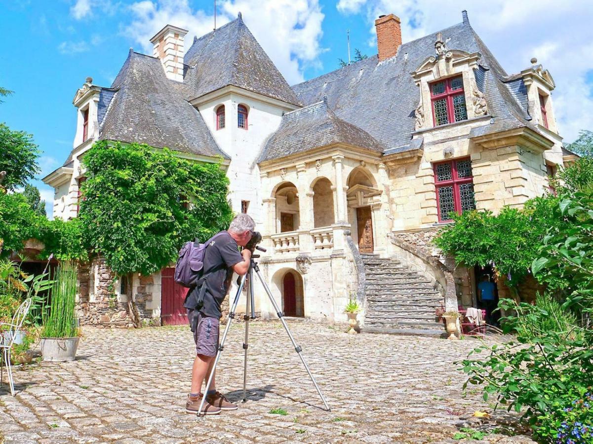 Manoir De La Groye Hotel Saint-Saturnin-sur-Loire ภายนอก รูปภาพ